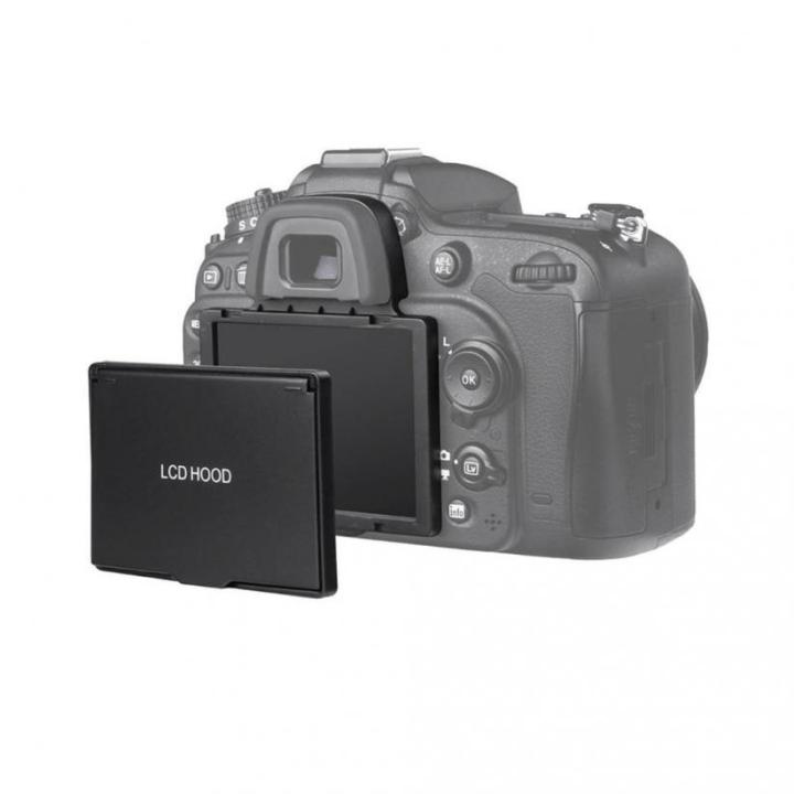 LCD Screen Protector Camera Sunshade Sun Shade Hood Cover for Nikon D7100/D7200