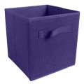 Foldable Storage Cubes Organizer Basket Bin Storage Boxes Storage Container with Handles for Travel Moving Toy Storage Box 1 Pcs. 