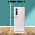 Samsung Galaxy Z Fold 3 Screen Protector Front And Back Hydrogel film Jelly Protector. 