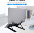 Notebook Bracket,  Laptop Cooling Notebook Stand, Multi Position Foldable Bracket for Used as Laptop Cooling Pads and Tabs. 