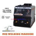 MIG WELDING MACHINE INVERTER, ARC MIG BOTH. 