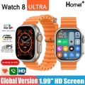 watch8 " Bluetooth Call Smart Watches Full Touch Sports Smart Bracelet IP67 Life Waterproof Wireless Charging Wristband Smart watch for men and women. 