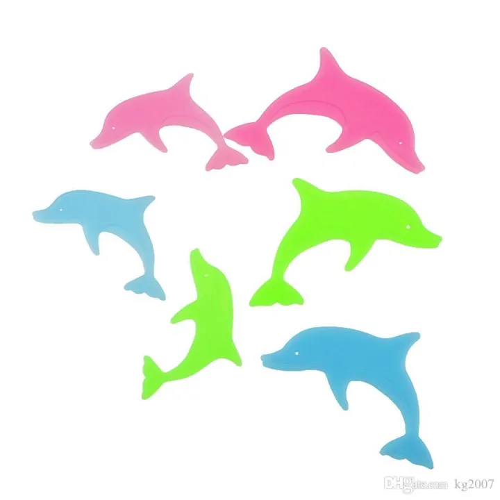 Pack%20Of%208%20-%20Bigger%20&%20Better%20Fluorescent%20Night%20Glowing%20Dolphine%20Wall%20Sticker%20-%20Image%205