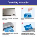 Lamination sheet ID card Size  (Pack of 100sheets). 