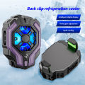 Smartphone Cooling Device Phone Cooler with Temperature Display 3-gear Adjustable Heat Sink Clip Design Phone Accessories for Cool Light Effect Buyers' Favorite Heat Sink Phone Cooler. 