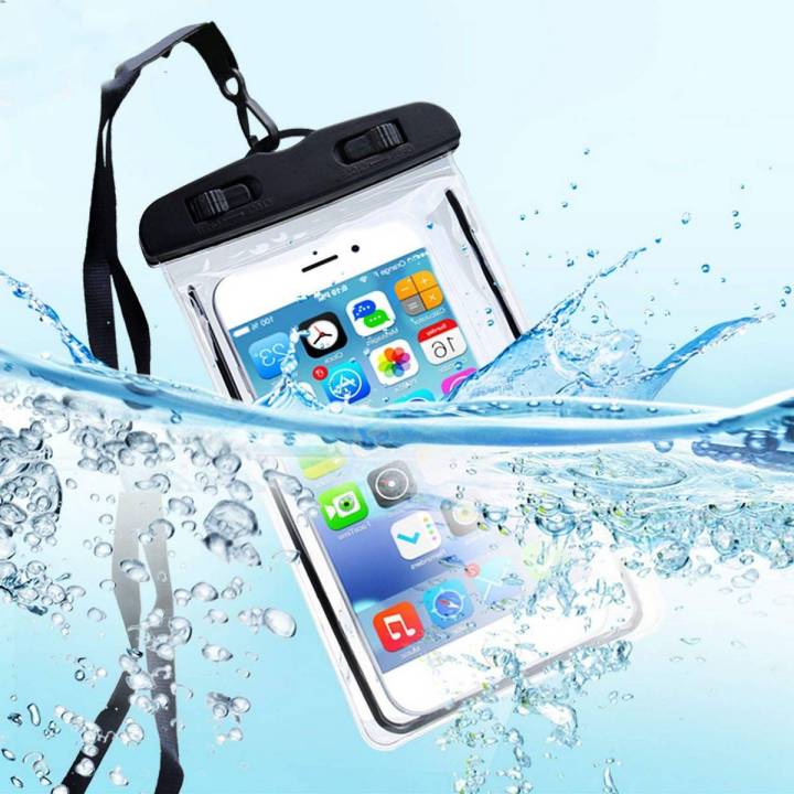 Universal Waterproof Mobile Phone Cover Case Pouch Bag protector for iPhone IOS and Android Daraz.pk