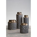 Complements Large Zircon Vase. 
