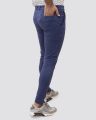 Oxen Super Stretchy Slim Fit Lycra Pent For Men-Navy Blue-SW. 