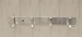 Imported Aluminium 6- Hooks Wall Mounted Cloth Hanger. 
