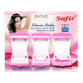 Safit Shave Body Razor for Ladies Pack Of 6 | Ladies Safety Razor | Women Shave Body Razor | Girls Best Hair Remover | Soft Blades Body Hair Remover For Women | Safit Hair Trimmer Blades. 