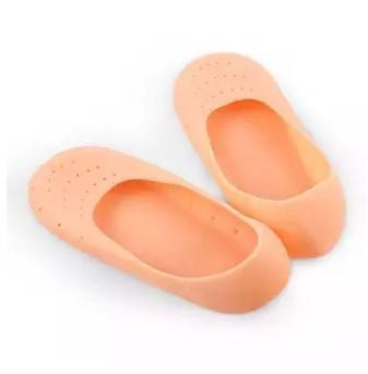 Silicone Gel Pad Socks for Pain Relief and anti crack 1 Pair