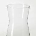IKEA KARAFF Clear Glass Carafe 1.0 Liter Elegant Tableware Vase for Home Use. 