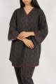Saya Unstitched Printed Khaddar 2 Piece (Shirt/Trouser) Un-Stitched Shirt & Trouser For Women / For Girls - KALIEDOSCOPE VOL - 01 2024. 