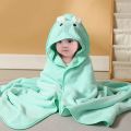 【HOT】 80*80Cm Toddler Hooded Towels Newborn Kids Bathrobe Super Soft Bath Towel Blanket Warm Sleeping Swaddle Wrap For Infant Boy Girl. 