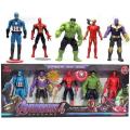 Pack Of 5 Marvel Heroes Collection Toy Action Figures For Kids. 