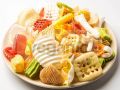 Veganic Fryums Papad Ready To Fry Snack - 250GM | Only Seller Of Imported Fryums | Multicolour (20 in 1) Mix Imported Fryum Pack | Assorted Fryums. 