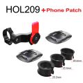 Quad Lock Motorcycle Electric Bike Phone Holder Quick Mount Bicycle Mobile Phone Stand Universal 360 Degree Rotation Cycling Bracket. 