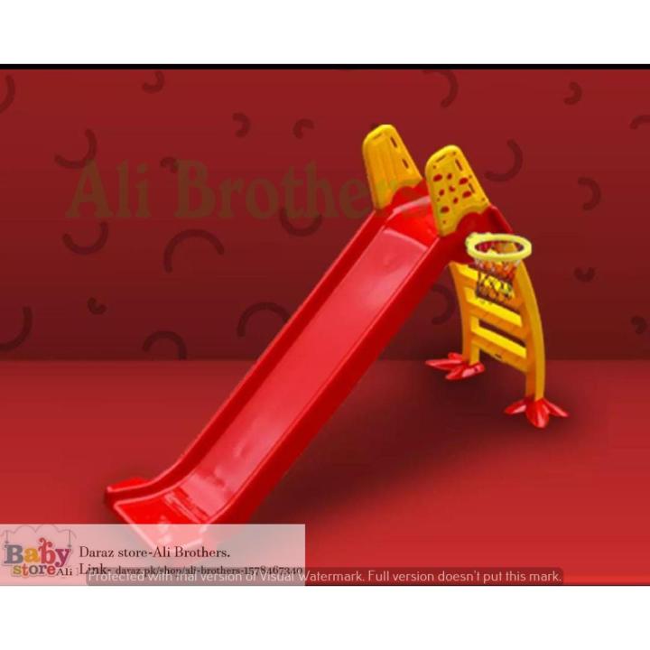 4%20Steps%20Jumbo%20Baby%20Slide%20and%20Climber%20with%20Basketball,%20Indoor%20Outdoor%20Playground%20Plastic%20Climber%20Toys%20Easy%20Set%20Up%20Playset%20For%20Indoor%20Outdoor%20Backyard%20Easy%20to%20Store%20Safe%20Toy%20for%20Toddler%20Slip%20And%20Slide%20For%20Kids.%20503%20Slide%20-%20Image%202