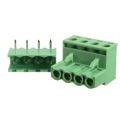 2 - 3 - 4 - 6 Pin 5.08mm Pitch Plug-in Screw Green Terminal Block Connector. 