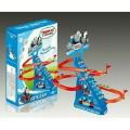 Thomas and Friends Track Train Climbing Stairs Set Thomas Train LED Light Music Rail Kids Train Set Climbing Ladder & Glide ON Track Train. 