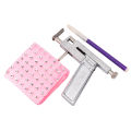 Professional Steel Ear Nose Navel Body Piercing Gun 98pcs Studs Tool Kit Set STARLITE. 