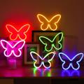 Green forest LED Neon Sign er Free erfly Shaped Neon Sign Lamp Wall Ornament. 