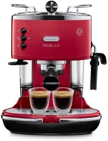 DeLonghi Icona ECO311.R Pump Espresso Coffee Maker Red
