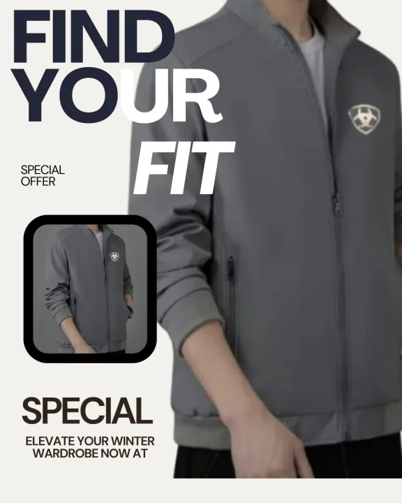 Basic Fit Men’s Bomber with Soft Material and Classic Design | Daraz.pk