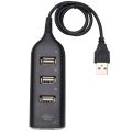USB HUB 2.0 High Speed Ultra Slim for PC Laptop Computer Extension Windows 4 Port Socket Splitter Cable Adapter Accessories Hub（USB 2.0 HUB White）. 
