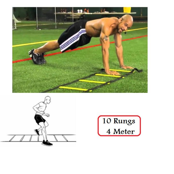 10 Rungs Agility Ladder football training ladder training equpiment Drilling ...