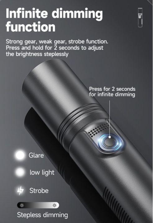 Torch%20light%20mini%20torch%20light,%20Doctor%20light%20Rechargeable%20Mini%20Flashlight%20USB%20Type-C%20Stepless%20Dimming%20Portable%20Adjustable%20Focus%20Zoom%20Mini%20LED%20Flashlight%20Torches%20Torch%20Light%20Zoomable%20Original%20DP%20-9188%20-%20Image%204