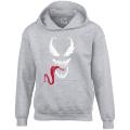 Venom full sleeves pullover hoodie for men. 