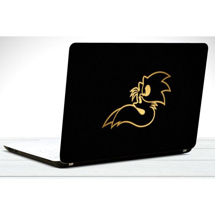 onic-the-hedgehog-minimalism laptop back vinyl skin sticker 12 13 14 15 15.6 inch size for all laptop skin sticker