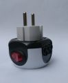 Universal Multi Travel Adapter, Two pin socket Button Plug Conversion Adapter Highly Durable Multi Socket. 
