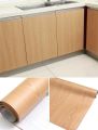 Wooden Wallpaper for Walls Furniture almirah,Vinyl Wood Grain self Adhesive Waterproof Wallpaper Door,Table,Drawer Sticker. 