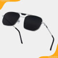 2024 Trendy Metal Frame Sunglasses For Women - Retro Polygon Gradient Mirror Sunscreen Sun Glasses For Girls. 