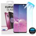 Samsung Galaxy S10 Plus UV Tempered Glass Screen Protector, Full Coverage, Liquid Dispersion, Bubble-Free Installation. 