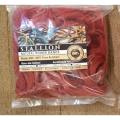 400GRAM Red Rubber Bands, by Better Office Products, Size 33,Non-Latex Heavy Duty Bands (5" x 1/8", Red), Bright Red Rubber Bands. 