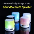 LED Bluetooth Speakers Mini Portable Wireless Speaker Night Light TF USB Music Audio Wireless Loudspeakers. 