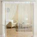 Golden Bead Curtain Tassel Beads Sparkle String Net 2 Color Curtain Door Fly Screen Windows Door Divider Hot Sale Door Window Screens Home Textile. 