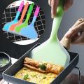 Silicone Wide Spatula Non-stick Cooking Spatula Turner for Kitchen (Color Random). 