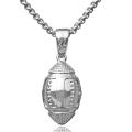Collection Gift Rendy Sport Fan Jewelry Gift Rugby Ball Necklace Rendy Sport Fan Jewelry Collection Gift Rugby Pendant Necklace Rugby Stainless Steel Pendant Necklace Rugby Pendant. 