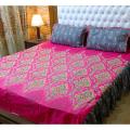 High Quality King Size FRILL BED SHEETS. 