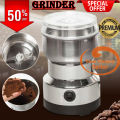 Electric Grinder Machine Nima NM 8300 - Grinding Coffee Nuts Bean Milling Mill Machine - Grinders Tool For Kitchen Household Accessories 150W - Mini Electric Spice Grinders. 