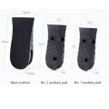 Sneakers Unisex Shock Absorption Heel Insert Half Insoles Elevator Shoes Cushion Height Increase Insoles. 