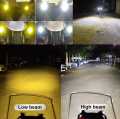 2PCS Bike light Led projector 2 lens light 2 led powerful fog lights bike/car/jeep headlight super bright long range. 