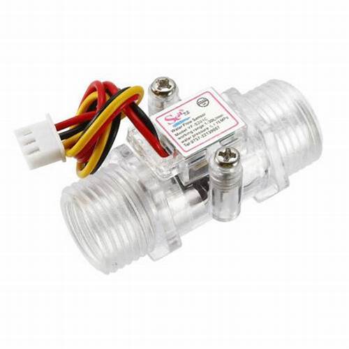 YF-S201C crystal clear water flow meter sensor