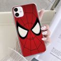 Marvel Spiderman Transparent Case for Tecno Camon 18 Premier 18I 18P 18T 17 17P 16 15 19 Pro Cover. 