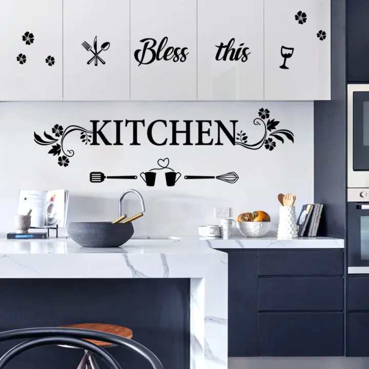Kitchen%20Wall%20Decor%20Sticker%20Kitchen%20Quotes%20Bless%20This%20Kitchen%20Wall%20Decals%20Flower%20Art%20Removable%20DIY%20Vinyl%20Wall%20Stickers%20for%20Kitchen%20Dining%20Baking%20Room%20Bar%20Restaurant%20Home%20Decor.%20-%20Image%206