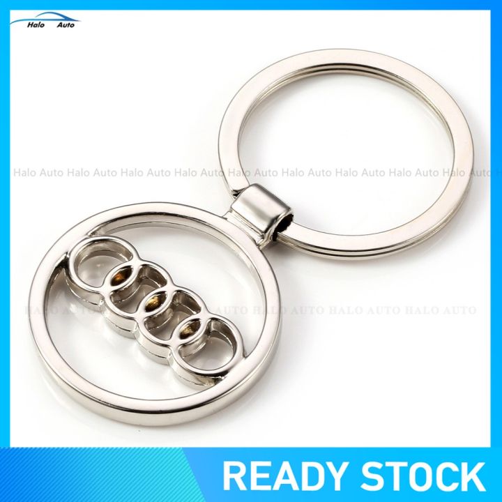Stainless Steel Metal Car Logo Keychain 3D Key Chain